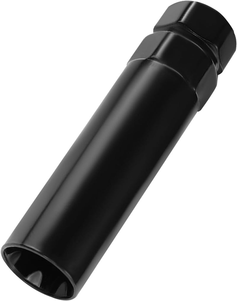 PACLVIO Small 6 Spline Lug Nut Socket, Wheel Lock Key Replacement for Six-Spline Wheel Lock Lug Nuts, Wheel Lock Removal Tool for 19 mm(3/4 Inch)&21 mm(13/16 Inch) Hex Socket Wrench (Small 6 Spline) - Image 1